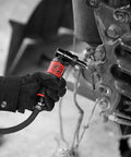 Heavy Duty Right Angle Air Die Grinder With A Slick Compact Build And 1/4 Inch Collet delivers torque for grinding and polishing.