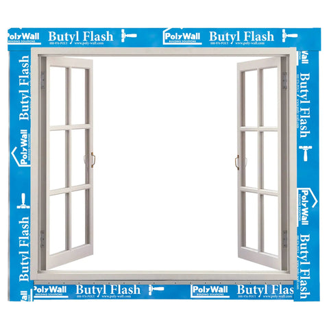 Beefy Butyl Window Flashing Tape 4 Inch By 100 Foot Waterproof Self Adhering Self Sealing Weatherproof Sealant For Windows And Doors