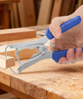 Heavy Duty Stainless Steel Miter Spring Clamp And Pliers Set With Storage Ring For Picture Frame And Woodworking Projects That Won't Rust Or Deform In Studio Workshops Outdoors Including 24 Pcs For All Your Gluing Needs, clamping wood joint