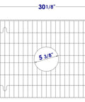 Protective Sink Grid For GR533 And AB532 AB533 Stainless Steel with dimensions 30 1/8" by 17 1/8", heavy duty design.
