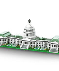 Epic Capitol Building Micro Mini Blocks Set With 2888 Pieces Realistic United States Landmark Build Kit For Kids And Adults