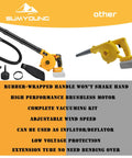 Comparison of 20V Max Battery Powered Cordless Leaf Blower And Vacuum Combo with other models, highlighting features.