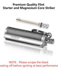 2 Pack Permanent Infinity Match Lighters With Multitool Keychains Reusable Waterproof Strike Anywhere Flint Fire Starters