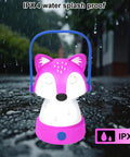 Animal Themed Kids Lantern And Headlamp Set For Camping waterproof fox-shaped LED lantern in rain