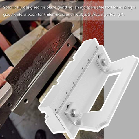 Dope Magnetic Bevel Jig for Knife Making and Metal Grinding, showing adjustable design ideal for blades and shapes.