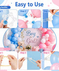 Super Cool Balloon Arch Clips Kit With Transparent Strip And Ring Clips For Epic Party Garland Decor That Looks Clean And Saves You Big Bucks On Fiestas. Baby shower balloon arch setup with clear clips and strip