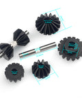 Beefy Steel Differential Gear Set Bevel Gears Upgrade For Tamiya TT02 TT02B XV02 1/10 RC Car CNC Machined Precision Parts