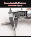 Effortless Install Right Angle Cabinet Corner Mounting Plates and Brackets thickness measurement with caliper, 2.23 mm