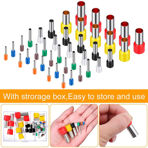 57 Piece Polymer Clay Tools Set With Acrylic Roller, Sheets, Scrapers, 12 Modeling Tools And 40 Stainless Steel Round Cutters For Your DIY Clay Crafting And Ceramics, showing various sized round cutters with colored handles.
