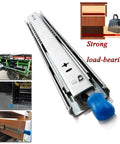 Heavy Duty Metal Drawer Slides 20 Inch Ball Bearing Runners For Cars And Workshop Use 500mm Smooth Extension Rails