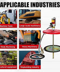 Shop Grade Air Operated Grease Pump For 55 Gallon Drums Includes 16 Ft Tubing Follower Plate in various industries.