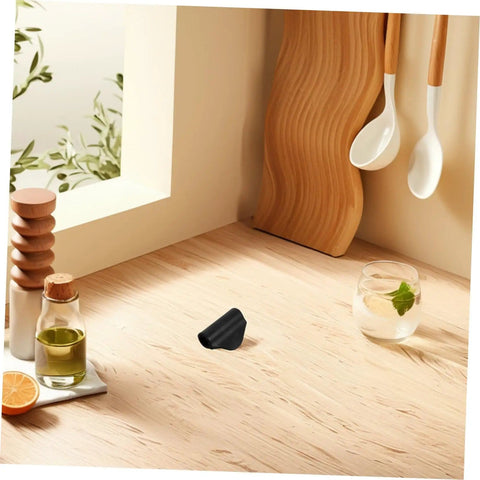 Steam Wand Rubber Sleeve For Coffee Machine Accessories Kit With Pipe Insulation Tube And Elbow Cut Guide on wooden table