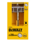 Workhorse Self Feed Spade Drill Bit For Tough Job Sites And 28 Millimeter Aggressive Cutters With Lockdown Shank And Lightning Fast Wood Piercing Performance Built For Cordless And Wired Power Drills in packaging.