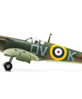 Side view of Spitfire Mk I 1 72 Scale Plastic Model Kit For Beginners And Kids Real Airplane Models WWII Fighter Plane Totally Easy Build Aircraft Model For Adults And Collectors Skill Level 1 Classic 1930s RAF Warbird.