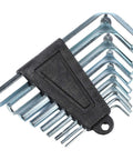 Rock Solid 9-Piece Ball Head Hex Wrench Set For Home Repairs Heavy Duty High Carbon Steel L-Shaped Allen Key Kit Tough Tools That Never Fail, 9-piece set