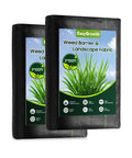 Heavy Duty Weed Barrier Landscape Fabric Made From 100 Percent New Polypropylene Black 3 Foot By 100 Foot Water Permeable Tear Resistant For Gardening Tough As Nails Built To Last And Keeps Weeds Out