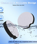 High Efficiency Dust Foam Vacuum Filter For Upright CleanView And PowerForce Vacuums 3508 3437 3437F washable design