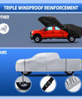 Comparison of all weather truck bed cover waterproof six layer construction fits most full size pickups up to 250 inches long.