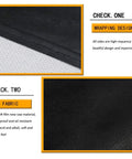 Detail of unisex heavy duty vinyl waterproof apron showing wrapping design and PVC fabric for oil and liquid resistance workwear.
