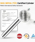 Beefed Up Heavy Duty 1000 Lbs Gas Lift Cylinder Replacement with SGS/BIFMA/TÜV Certification