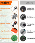 Comparison of Electric Desoldering Pump Solder Sucker For Through Hole PCBs features with a table showing Preciva vs Others.