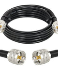 UHF Coax Cable 10 Foot RG58 CB Cable Male To Male For CB Radio And Ham Radio With Antenna Analyzer And SWR Meter Low Loss