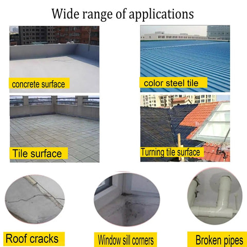 Rock Solid Asphalt Roof Shingles Repair Tape With Super Grip Self Adhesive Backing And Thick Aluminum Foil Surface on various surfaces.