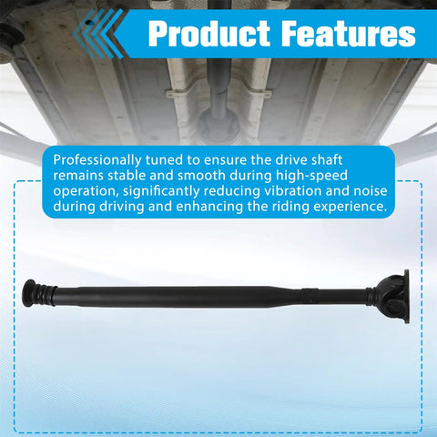 Front Drive Shaft Replacement For C230 C250 C300 E350 S550 CLS63 GLK350 SL65 E63 Dope Upgrade For Your Ride, Quieter Operation, Smoother Shifts, OEM Fit, Part 2044106701 underside view