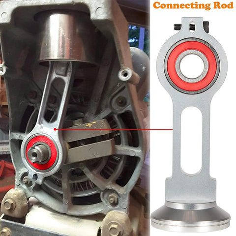 Compressor Piston Kit Replacement For Craftsman Dewalt Porter Cable Air Pump Connecting Rod Set Oil Free Piston Assembly KK 4835 KK 5081 A02743