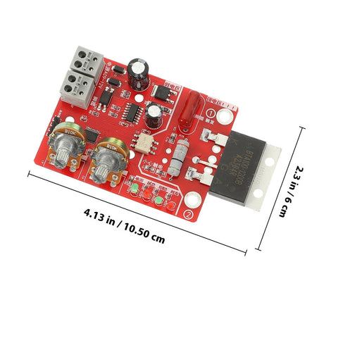 DIY Spot Weld Machine Control Board With Time And Current Adjustable Controller for Home Welding, high stability PCB.