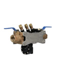 1-375 1 Inch Reduced Pressure Principle Backflow Preventer with EZSwap Pressure Vessel and Flush Tool in pro-grade nylon