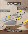5 Piece Masonry Hand Tool Set With Brick Trowel Pointing Trowels Margin Trowel And Tuck Pointing Tool for DIYers and pros