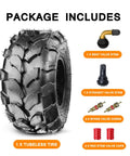 Package includes for 19x7-8 Tubeless Tire For Coleman Powersports CT200U BT200X CT200U-EX Mini Bike ATV UTV Snowblower.