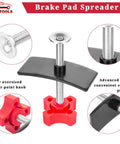 No Fuss Brake Caliper Compression Tool For Pad Replacement, premium steel tool with ergonomic knob, BILITOOLS