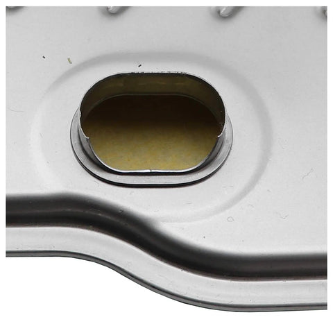 Close-up of Automatic Transmission Filter Kit With OE Form And Fit, Includes O-Rings And Gaskets For A Smooth Install, Premium Rubber Pan Gasket Included When Applicable, Don’t Forget The Right ATF For Your Transmission opening detail