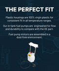 Electric In Tank Fuel Pump With Sending Unit Assembly For Ford F 150 1997 2003 And F 250 1997 1999 With 26 GPH Output Direct Fit 4 Prong Connector