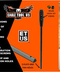 Installer Bit And Drill Bit Extension 36-Inch Long With 1/4-Inch Shank, Heat Treated Spring Steel Shank And Three Flat Non Slip Grip