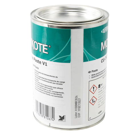 Side view of Cu 7439 Plus Paste V1 1Kg Heavy Duty Copper Solid Workhorse Lubricant For High Load Machinery And High Temperature Environments.