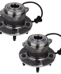 Front view of 512229 Rear Wheel Hub And Bearing Assembly With ABS For 2006 Pontiac Torrent, 2005 2006 Chevy Equinox, And 2002 2007 Saturn Vue, 5 Lug Wheel Hub Replacement With ABS Sensor Direct Fit