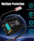 400W Boost MPPT Solar Charge Controller With LCD Display Regulator featuring multiple protection for battery systems