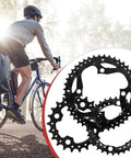Biker and 64 104 BCD Bike Chainring Set With Pin Steel CNC Alloy Double And Triple Trail Ready MTB Chainrings 22T-44T