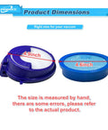 Product dimensions for No Fuss Easy Install Vacuum Filter Kit Replacement For DC24 Ball Vacuum Cleaner including pre and post filters