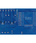Back view of ESP Relay Module Two Channel 5V Relay Board With 4MB Flash For Secondary Development Learning Dope Programmable Relay Board With Stable IO Pins And UART Download For Easy Plug And Play DIY Home Automation Projects