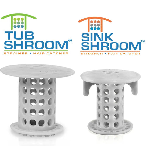 Hair Catcher Drain Protectors Bundle For Bathtubs And Sinks Keeps Drains Flowing Smoothly Clog Free No Mess Easy To Use