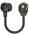 DIY Dryer Outlet Adapter Ideal For Moving Into A New House Converts 14-30P Four Prong Dryer Plug To 10-30R Three Prong Outlet