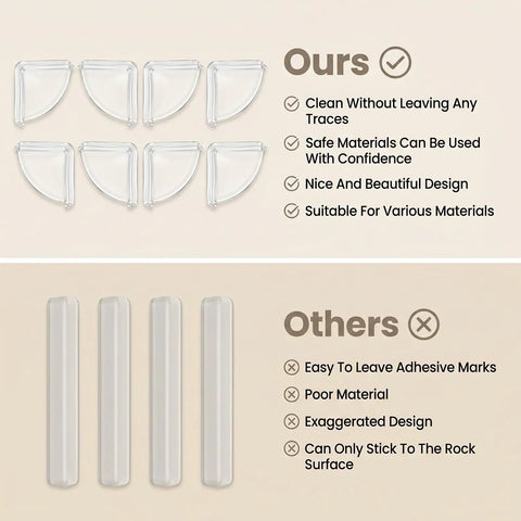 Comparison of 10 Pack Clear Corner Protectors For Tables Cabinets And Windows Soft PVC Edge Guards vs other edge guards