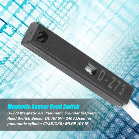 Inductive Proximity Sensor For Pneumatic Cylinders 2 Pack 5 to 240V DC or AC Compatible With CY3B MLGP CY1R D-Z73 High Sensitivity