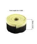 CNC Vacuum Brush for Engraving Machines and Routers, 70mm Wide, 2m Long, Dust Shoe Cover, Heavy Duty Nylon Bristles, Black