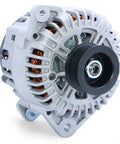 12V 130A Alternator With 7-Groove Pulley For Armada Frontier Pathfinder Titan Xterra QX56 Equator 2007-2019 SUV Fitment, Beefed-Up Electrical Upgrade For 2008-2019 Models 11256 23100 ZH00A ZH00B TG15C113, side view