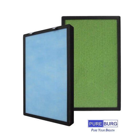 Replacement Filter For Pro Breeze PB P01 Air Purifier 4 Stage Top Notch Filtration With H13 True HEPA And Activated Carbon 2 Pack PB P01F Compatible